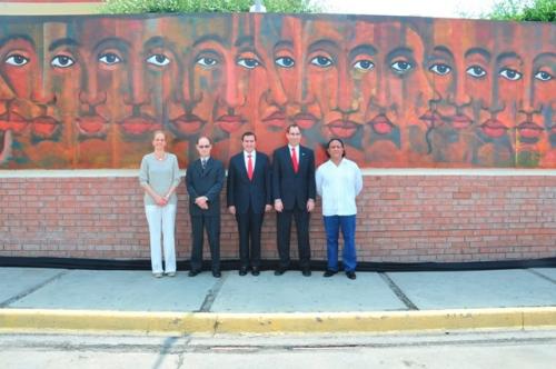 Mural binacional “Rostro Infinito” se inauguró hoy